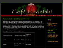 Tablet Screenshot of dev.cafekitanishi.com